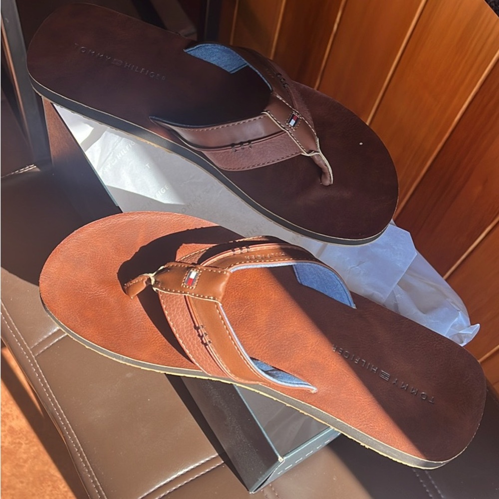 Tommy Hilfiger Light Brown Sandals